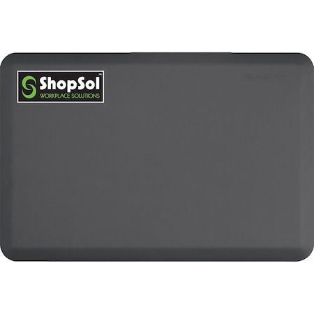 Shopsol Anti-Fatigue Supreme Dual Mat, 3"x2", Gray 1010668